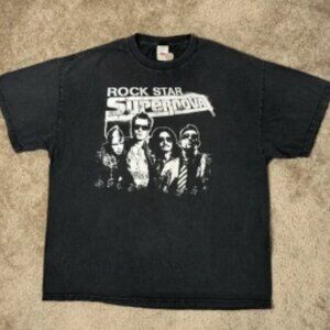Mens Tshitr Rock Star Supernova 2007 Tour Supergroup Tommy Lee Gilby,‎ Size XL